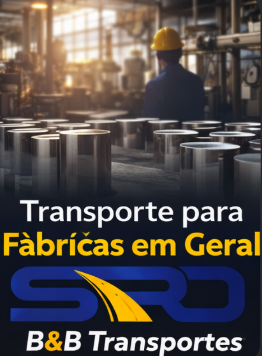 Categoria de transporte para fabricas em geral
